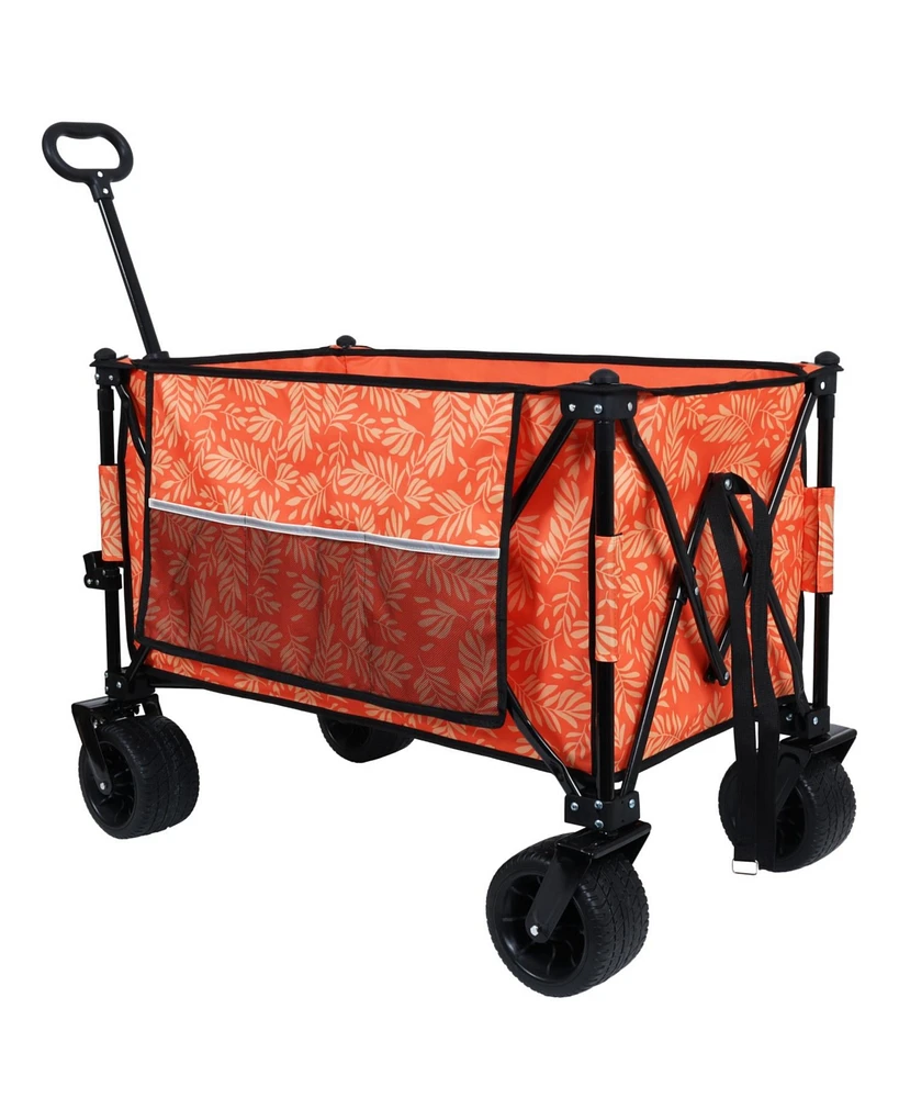 Heavy Duty Collapsible Wagon with Big Wheels