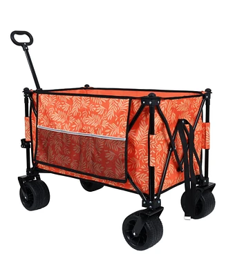 Heavy Duty Collapsible Wagon with Big Wheels