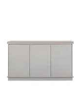 Wooden Sideboard with Beaded Trim - Elegant Storage