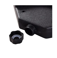 20 Inch Patio Offset Water Filled Plate Umbrella Base Sand