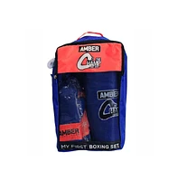 Amber Fight Gear Mini Boxing Toy Set Junior for 3 to 7yr olds Set Includes