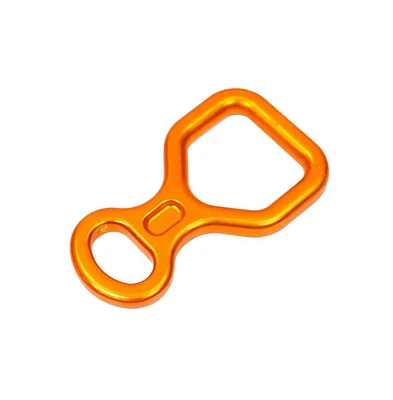 Amber Sporting Goods Figure of Eight Rappel Gear Downhill Equipment, Descender Rappel Rock Climbing Descending Belaying Equipment Rappel Device for Ou