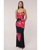 Jluxlabel Women's Floral Petal Dreams Cowl Top
