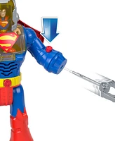 Imaginext Dc Super Friends Superman Insider Exo Suit Robot, 6 Pieces