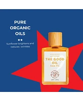 Nourishing Skin Glow Serum | Hydrating Face Oil with Rosemary & Turmeric, Gua Sha Organic Care | 30 mL