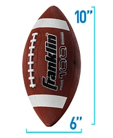 Franklin Sports Grip - Rite 100 Rubber Football - Junior