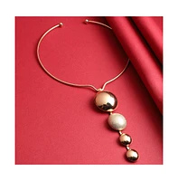 Sohi Circular Drop Necklace