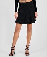 Guess Women's Tamara Flared Tweed Skirt