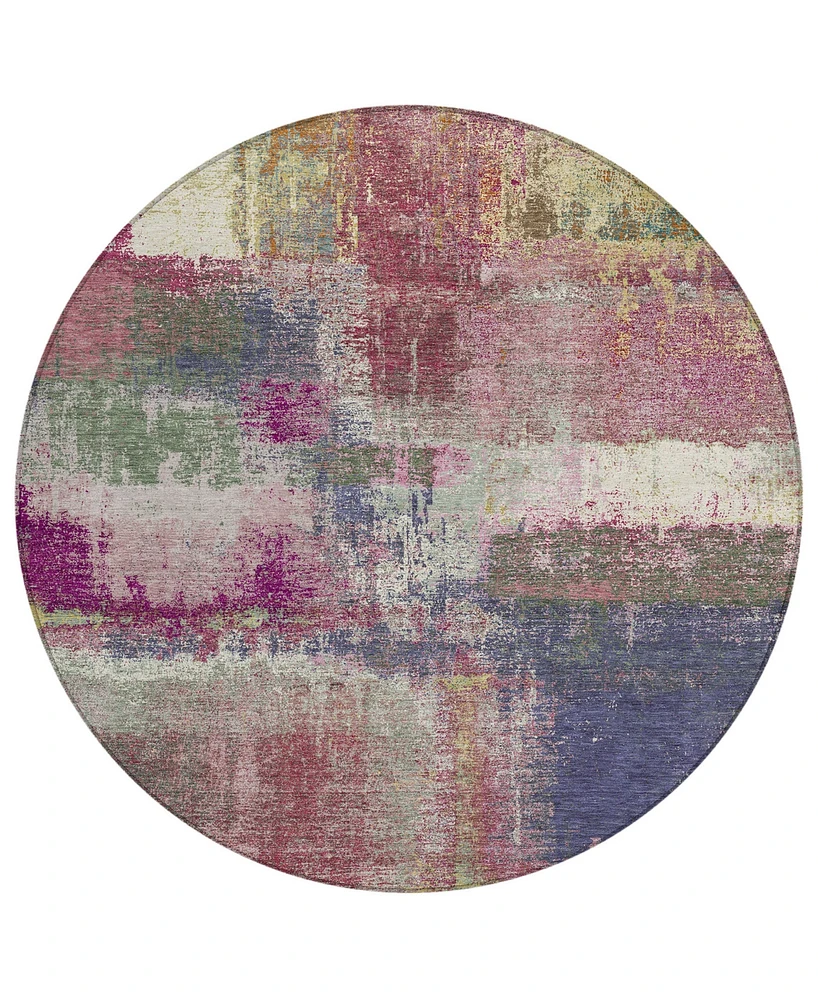 Addison Chantille Machine Washable ACN1354 8'x8' Round Area Rug