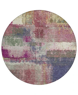 Addison Chantille Machine Washable ACN1354 8'x8' Round Area Rug