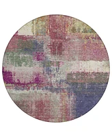 Addison Chantille Machine Washable ACN1354 8'x8' Round Area Rug