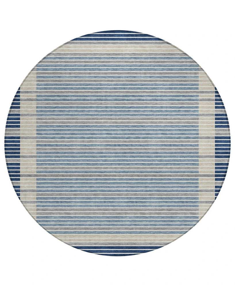 Addison Chantille Machine Washable ACN1404 8'x8' Round Area Rug
