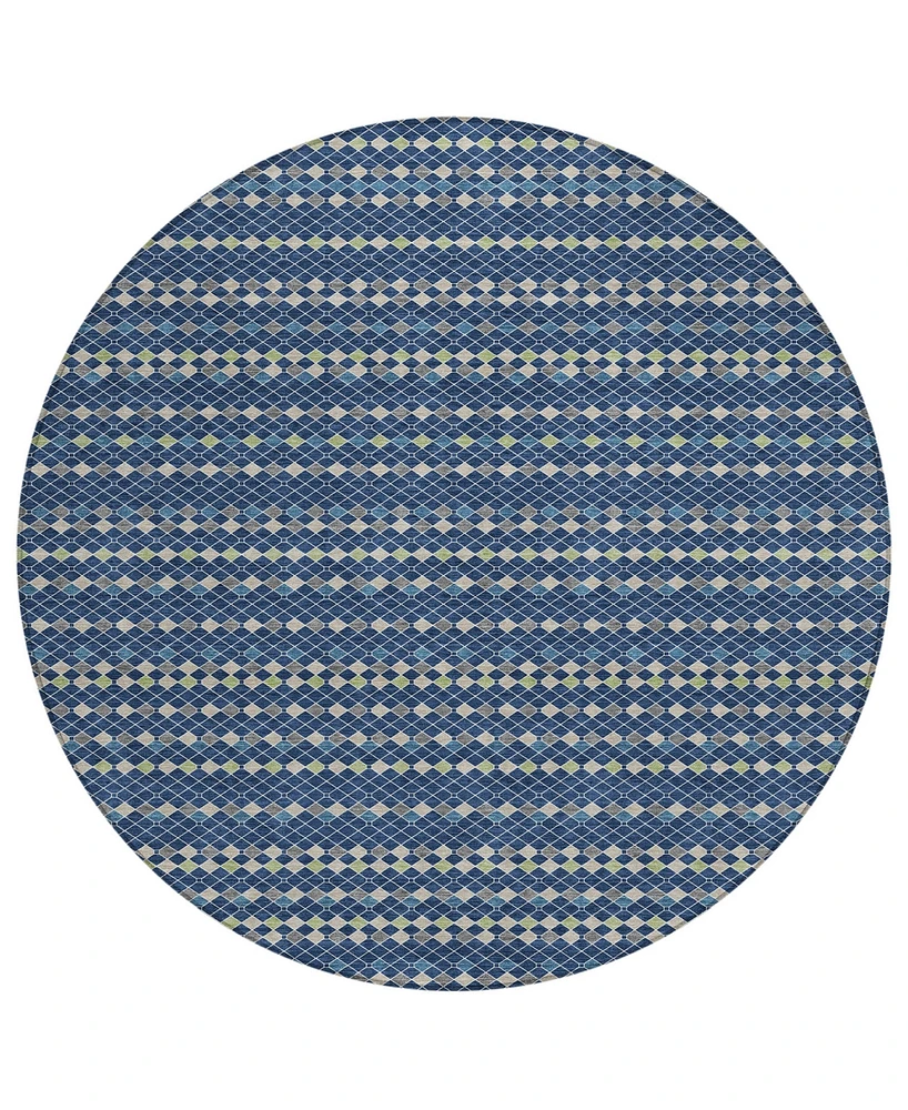 Addison Chantille Machine Washable ACN1414 8'x8' Round Area Rug