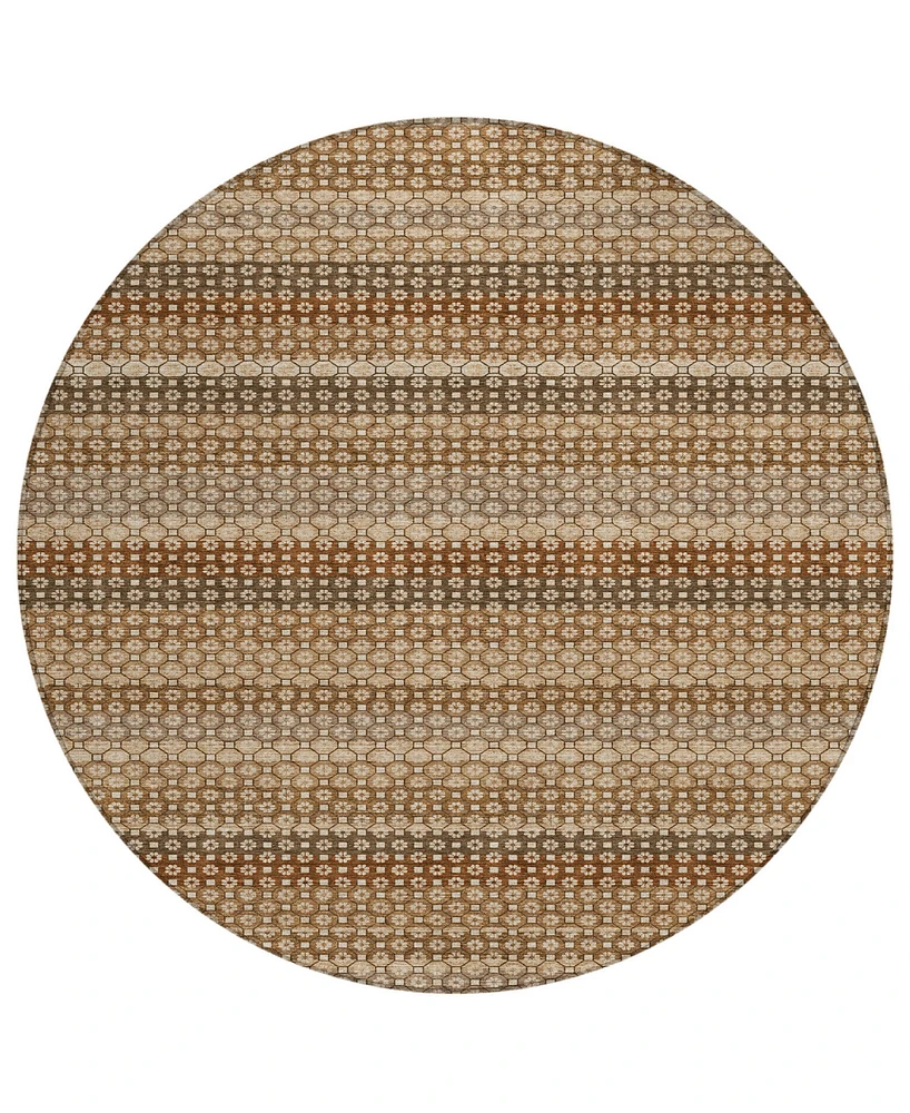 Addison Chantille Machine Washable ACN1424 8'x8' Round Area Rug