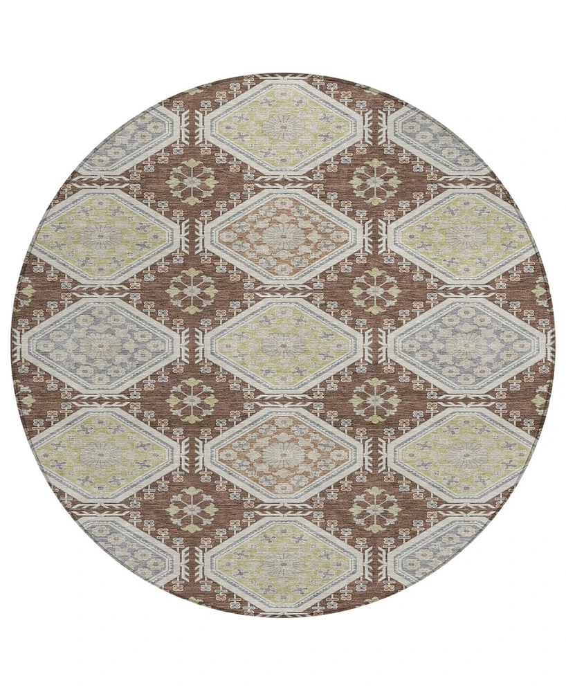 Addison Chantille Machine Washable ACN1444 8'x8' Round Area Rug