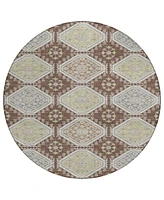 Addison Chantille Machine Washable ACN1444 8'x8' Round Area Rug