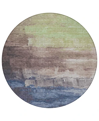 Addison Chantille Machine Washable ACN1478 8'x8' Round Area Rug