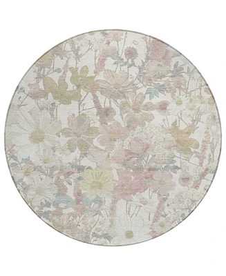 Addison Chantille Machine Washable ACN1508 8'x8' Round Area Rug