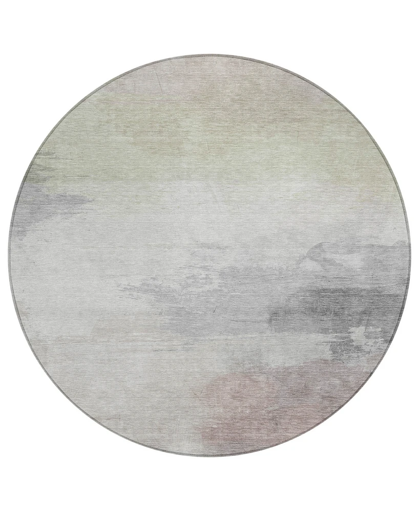 Addison Chantille Machine Washable ACN1518 8'x8' Round Area Rug