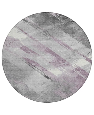 Addison Chantille Machine Washable ACN1538 8'x8' Round Area Rug
