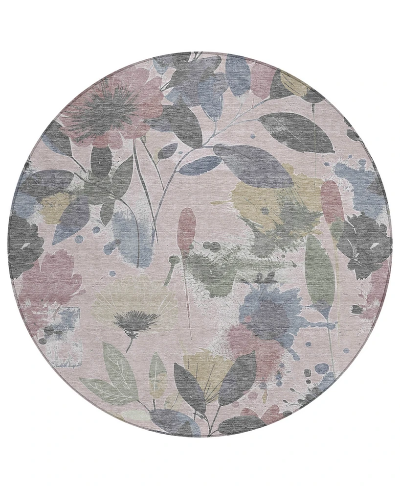 Addison Chantille Machine Washable ACN1550 8'x8' Round Area Rug