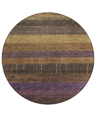 Addison Chantille Machine Washable ACN1568 8'x8' Round Area Rug