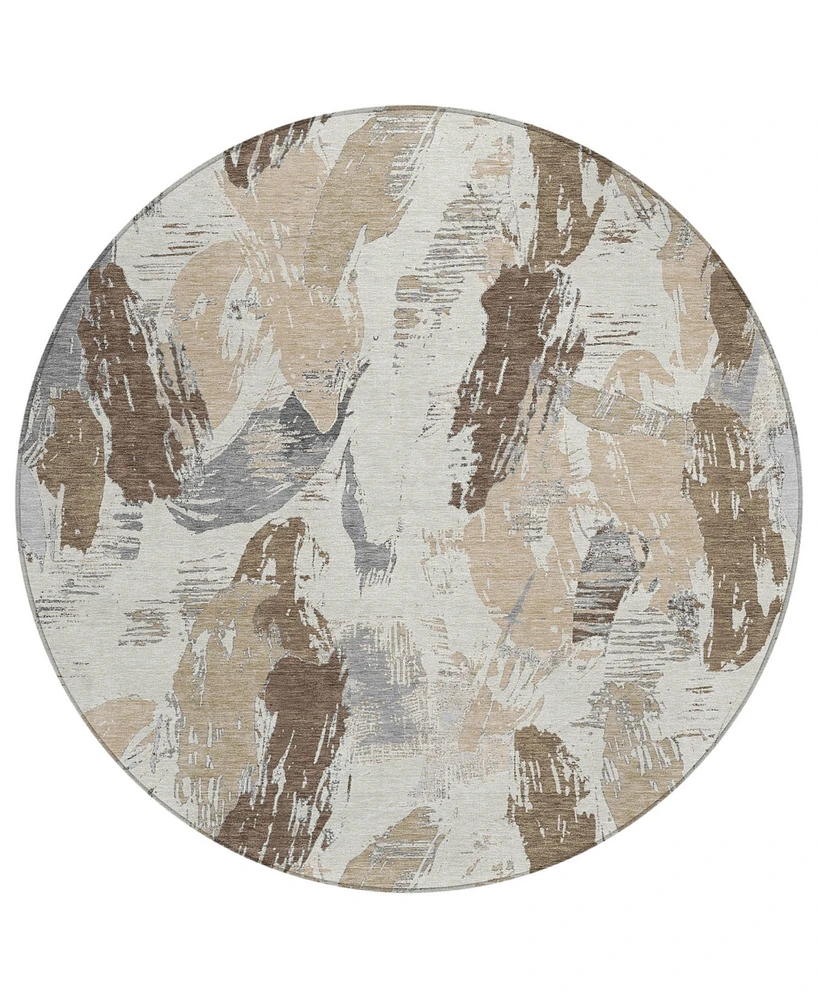Addison Chantille Machine Washable ACN1598 8'x8' Round Area Rug