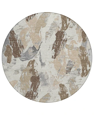 Addison Chantille Machine Washable ACN1598 8'x8' Round Area Rug