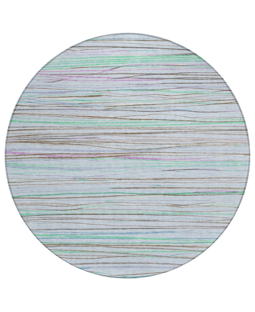 Addison Chantille Machine Washable ACN1608 8'x8' Round Area Rug