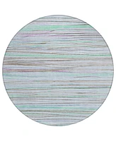 Addison Chantille Machine Washable ACN1608 8'x8' Round Area Rug