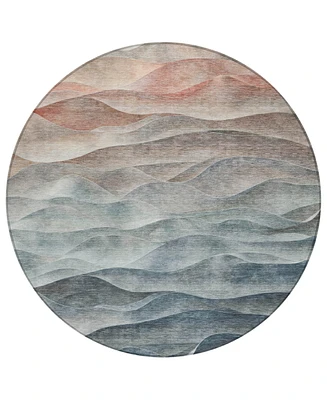 Addison Chantille Machine Washable ACN1618 8'x8' Round Area Rug