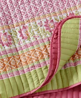 J by J Queen Bold Shiloh -Pc. Quilt Set