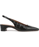 Franco Sarto Women's Lyanna Square Toe Slingback Pumps