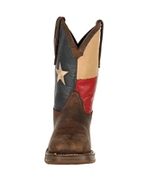 Durango Men's Rebel by Steel Toe Texas Flag Western Boot
