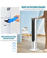 Portable Evaporative Air Cooler for Room, Quiet 41-inch Oscillating Air cooler with Remote, 3 Modes, 3 Speeds, Led Display, 9H Timer, Floor Standing B