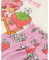 Strawberry Shortcake Square Neck T-Shirt and Skirt Outfit Set
