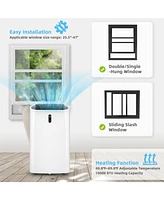 14000 Btu(Ashrae) Portable Air Conditioner with App and WiFi Control