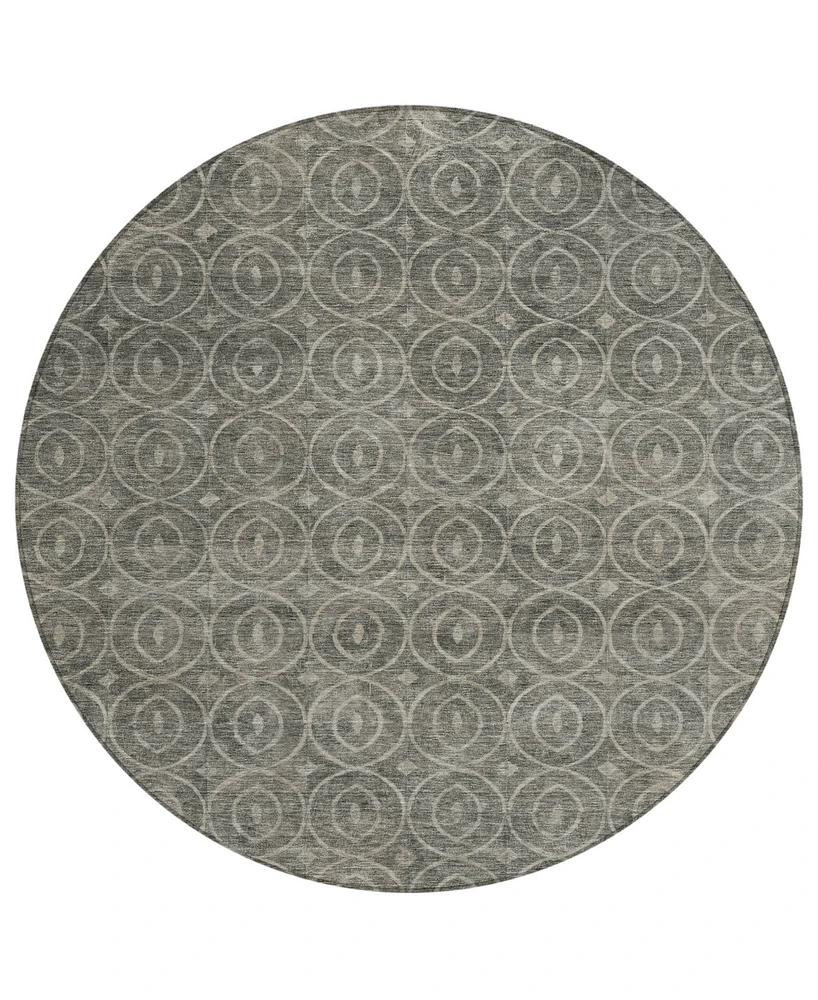 Addison Chantille Machine Washable ACN1227 8'x8' Round Area Rug