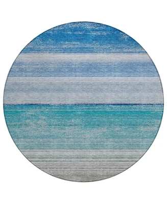 Addison Chantille Machine Washable ACN1252 8'x8' Round Area Rug