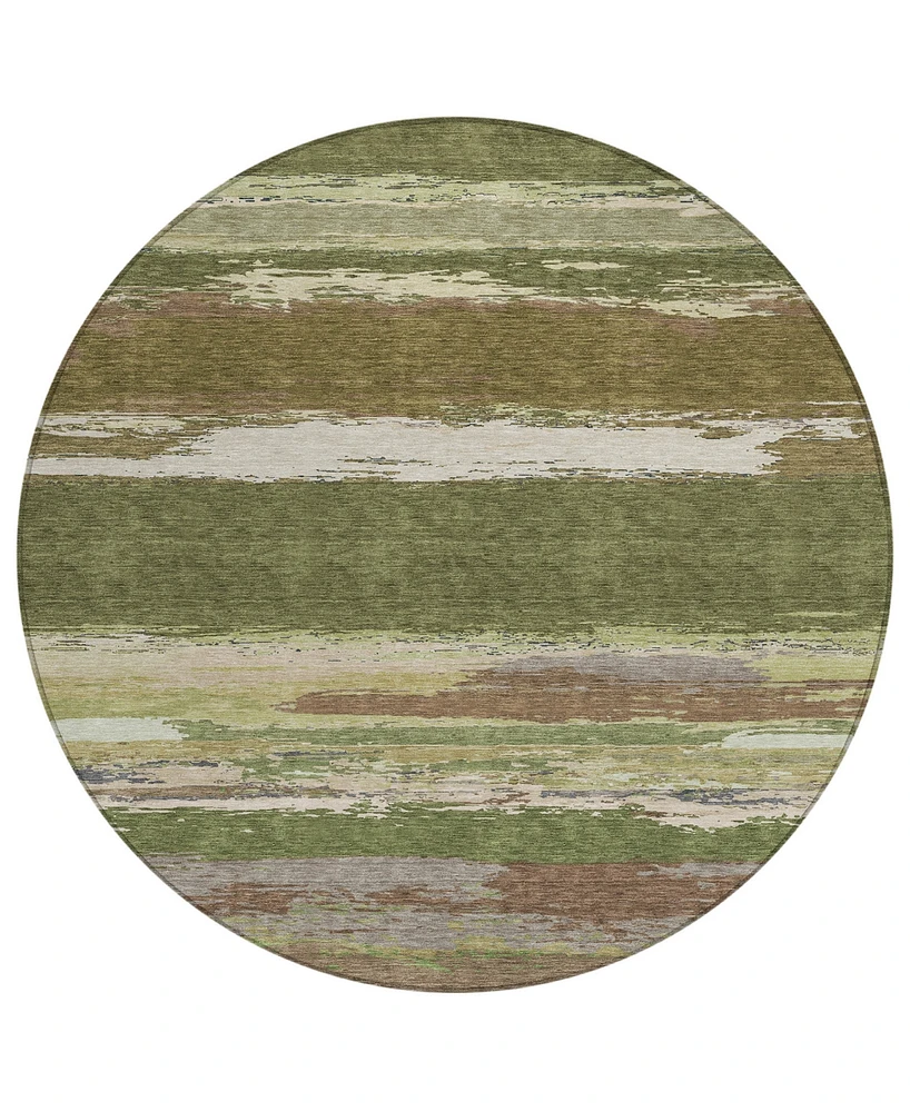 Addison Chantille Machine Washable ACN1284 8'x8' Round Area Rug