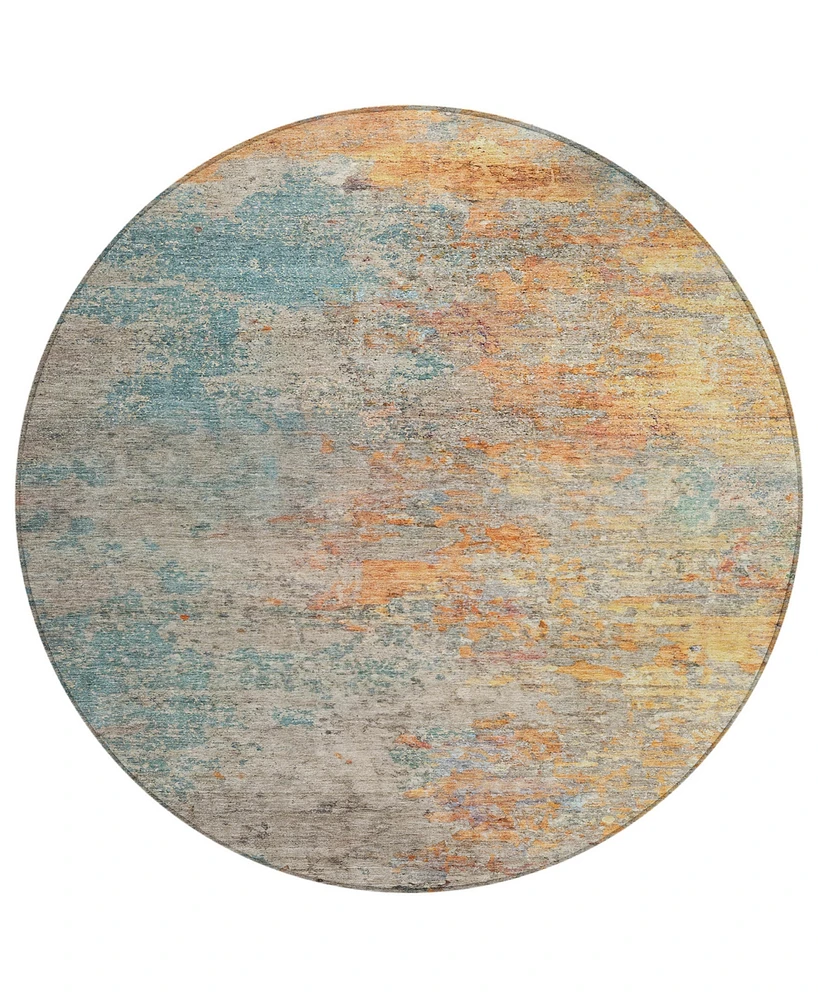 Addison Chantille Machine Washable ACN1298 8'x8' Round Area Rug