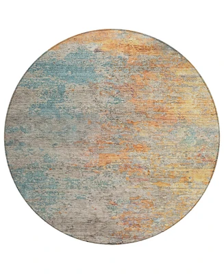 Addison Chantille Machine Washable ACN1298 8'x8' Round Area Rug