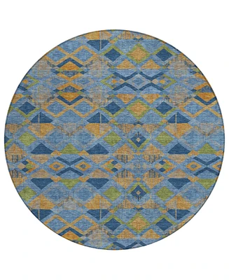 Addison Chantille Machine Washable ACN1308 8'x8' Round Area Rug