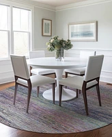 Addison Chantille Machine Washable ACN1265 8'x8' Round Area Rug