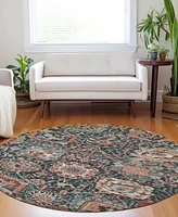 Addison Chantille Machine Washable ACN1324 8'x8' Round Area Rug