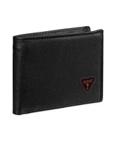 Guess Men's Rfid Extra Capacity Traveler Wallet