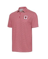 Antigua Men's Crimson Indiana Hoosiers Skills Polo Shirt