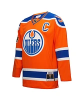 Mitchell & Ness Men's Connor McDavid Orange Edmonton Oilers Power Play Jersey