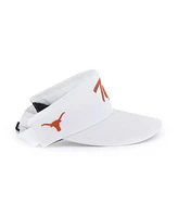 '47 Brand Men's White Texas Longhorns Melbourne Brrr Adjustable Visor Hat