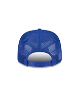 New Era Men's Blue Philadelphia 76ers Victory Grove Circle Patch 9SEVENTY Adjustable Hat
